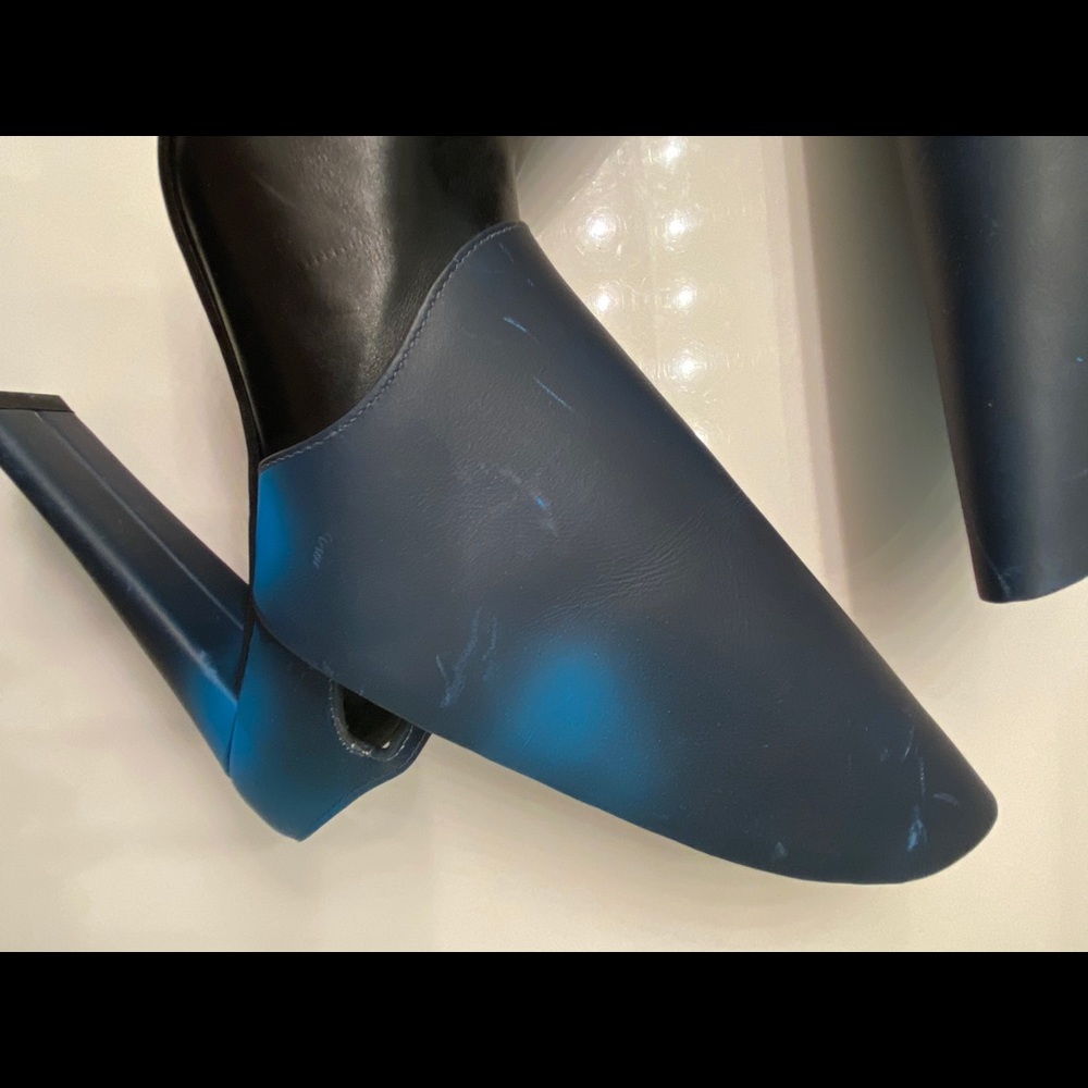 ALEXANDER WANG heat sensitive blue mules heels - Picture 16 of 16